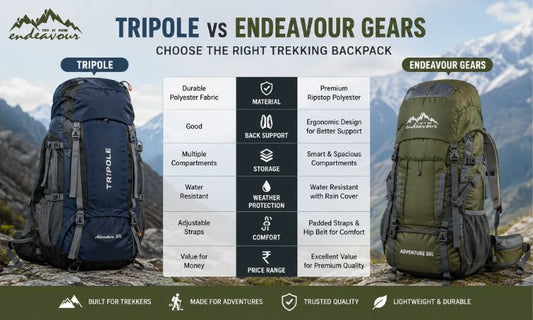Tripole vs Trekking Backpacks