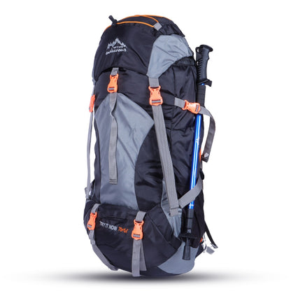 Endeavour Mount Rucksack For Hiking/Camping/Trekking with Rain Cover/Shoe & Laptop Compartment - 75 Ltr