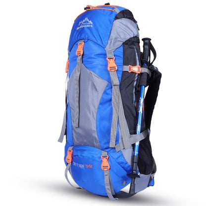 Endeavour Mount Rucksack For Hiking/Camping/Trekking with Rain Cover/Shoe & Laptop Compartment - 75 Ltr