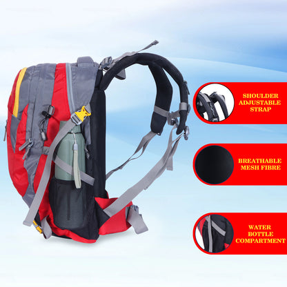 Endeavour Ice Rucksack For Hiking/Camping/Trekking with Rain Cover – 40 LTR