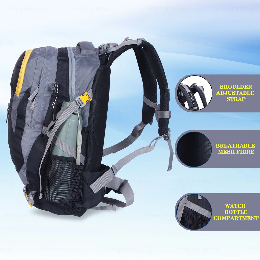 Endeavour Ice Rucksack For Hiking/Camping/Trekking with Rain Cover – 40 LTR