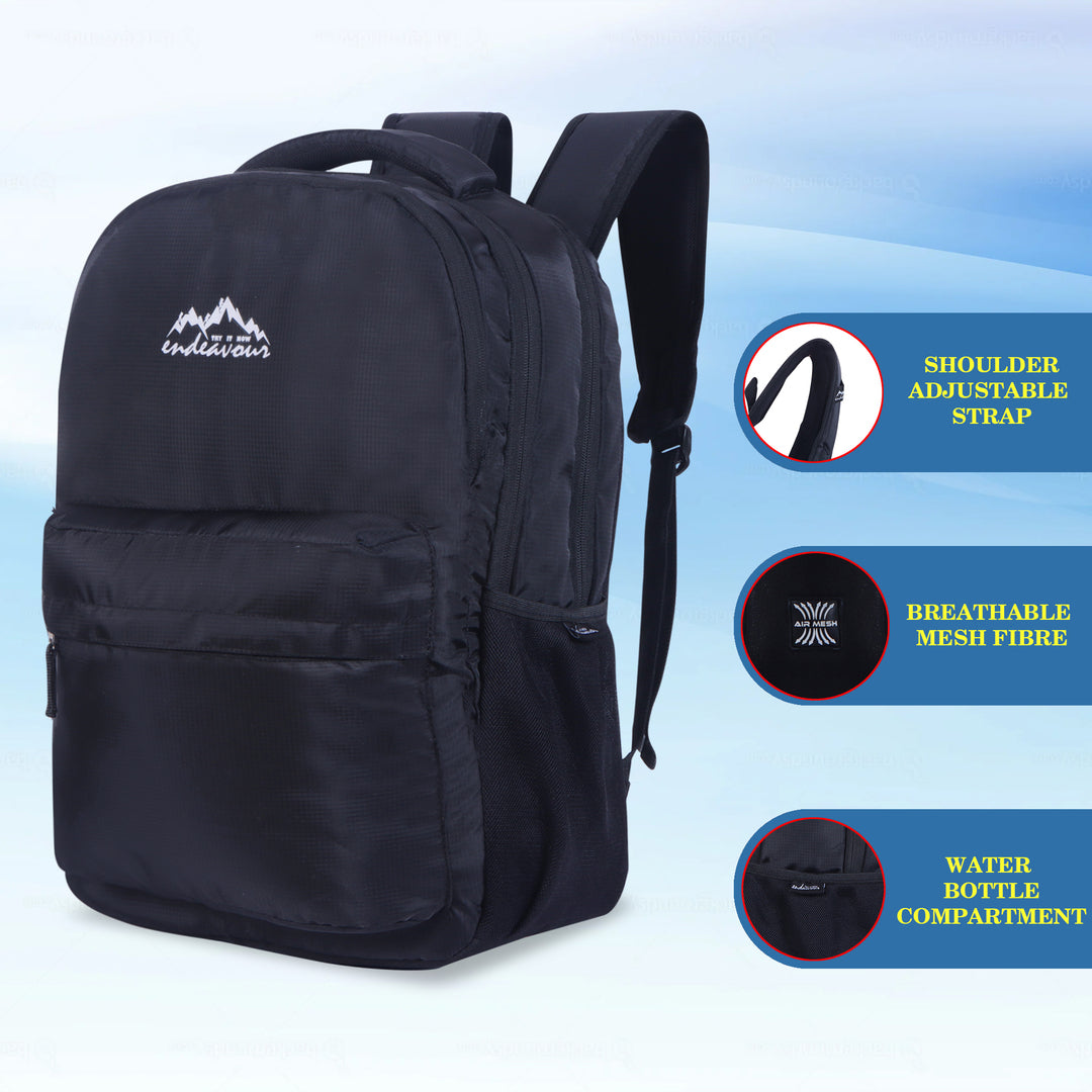 Endeavour Classy Laptop Backpack with Rain – 36 LTR