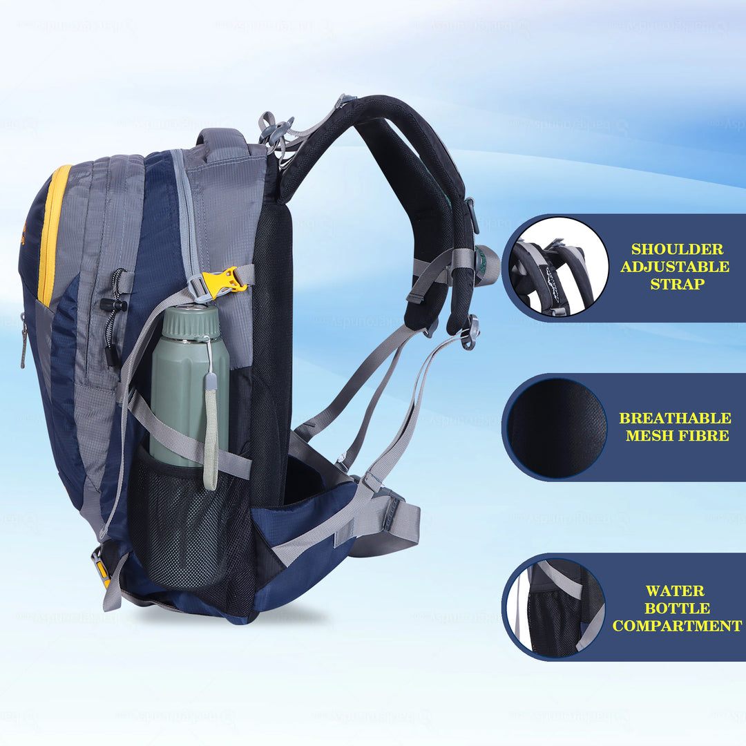Endeavour Ice Rucksack For Hiking/Camping/Trekking with Rain Cover – 40 LTR