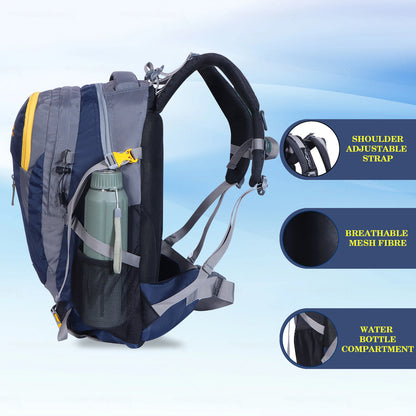 Endeavour Ice Rucksack For Hiking/Camping/Trekking with Rain Cover – 40 LTR