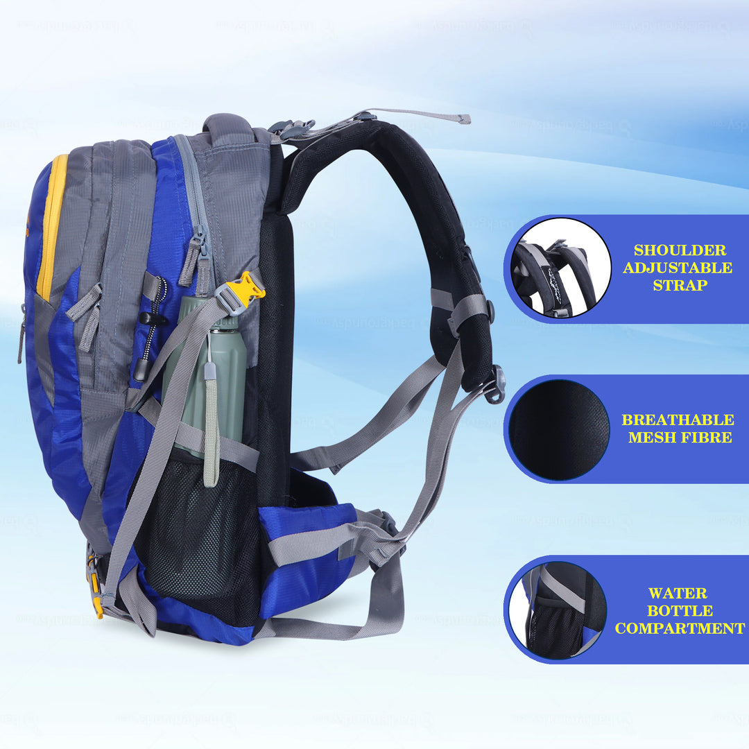 Endeavour Ice Rucksack For Hiking/Camping/Trekking with Rain Cover – 40 LTR