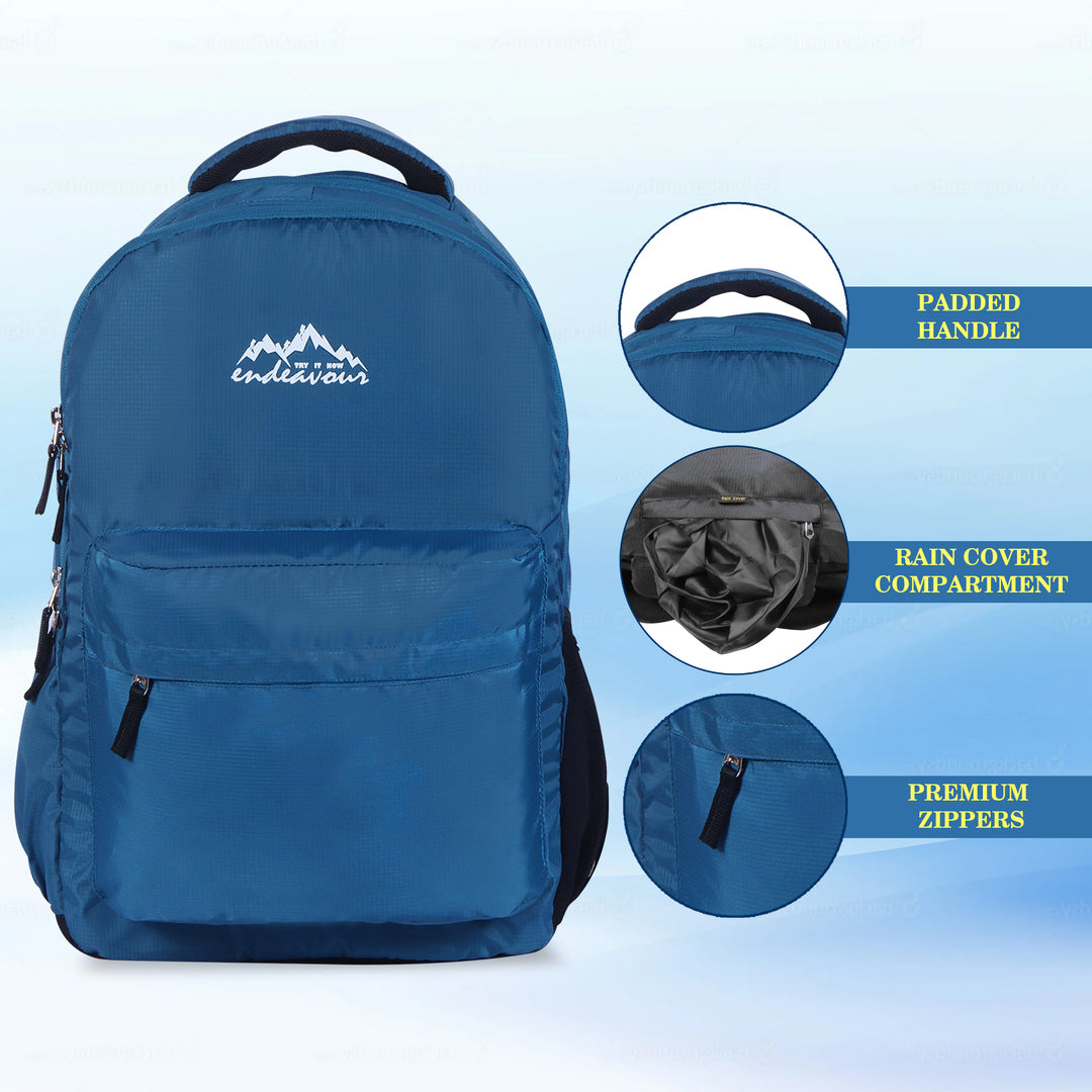 Endeavour Classy Laptop Backpack with Rain – 36 LTR