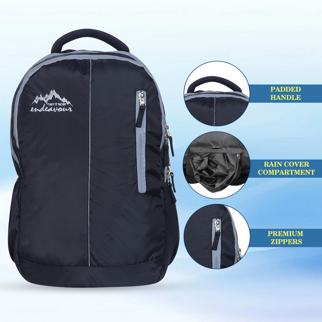 Endeavour Posh Laptop Backpack with Rain – 36 LTR