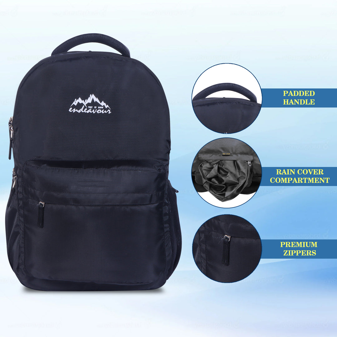 Endeavour Classy Laptop Backpack with Rain – 36 LTR