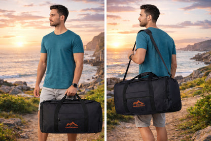 Endeavour Duffel for Long Travel/Hiking/Camping/Trekking with Shoe Compartment – 85 Ltr