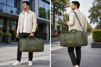 Endeavour Duffel for Long Travel/Hiking/Camping/Trekking with Shoe Compartment – 85 Ltr
