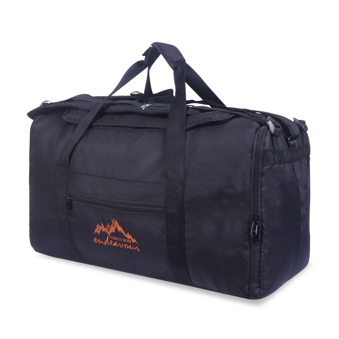 Endeavour Duffel for Long Travel/Hiking/Camping/Trekking with Shoe Compartment – 85 Ltr