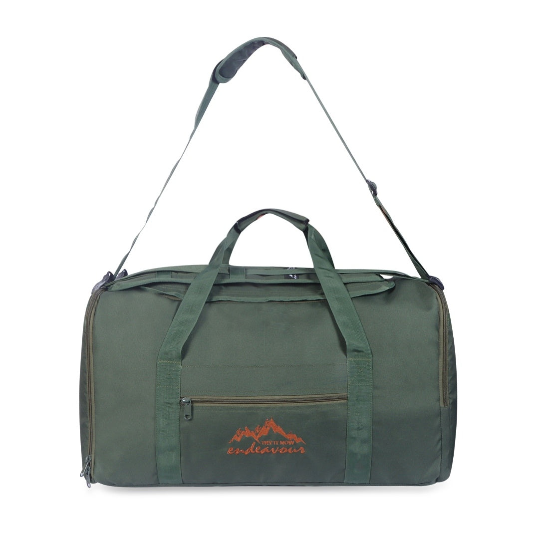 Endeavour Duffel for Long Travel/Hiking/Camping/Trekking with Shoe Compartment – 85 Ltr