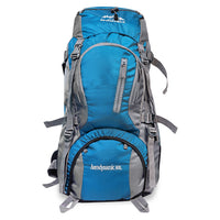Endeavour Aerodynamic Rucksack For Hiking/Camping/Trekking with Rain Cover/Shoe & Laptop Compartment - 60 Ltr
